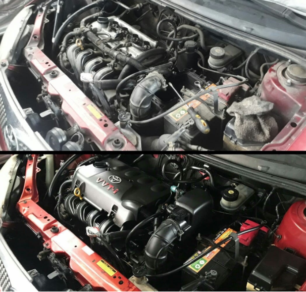 rudz motorworks engine repair overhaul detailing interior complete makeover